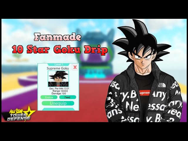 All Star Tower Defense - 💧 GOKU BLACK SHOWCASE 💧, MASSIVE DRIP!