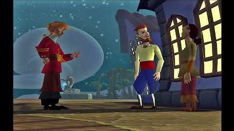 Escape from Monkey Island Walkthrough - Intro, Voodoo lady, Scumm, Pretzels, Insult arm wrestling