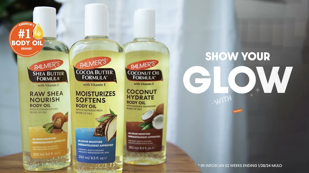Show Your Glow With Palmer's Body Oils | Nourish, Hydrate and Shine Naturally