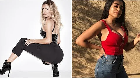 KHLOE K. JEANS?! | GOOD AMERICAN TRY ON