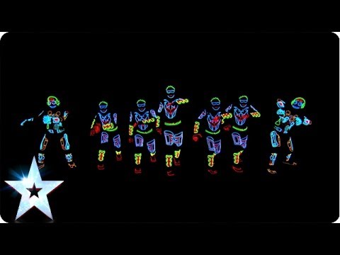 Electro Techno Dance Act - Light Balance - Britain's Got Talent 2014