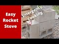 $10 Rocket Stove Build Your Own- Emergency Preparedness Cooking