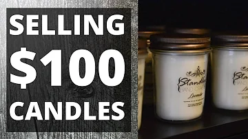Selling $100 candles