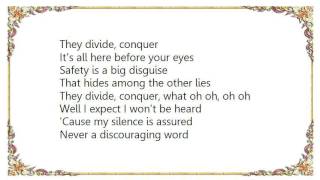 Hüsker Dü - Divide and Conquer Lyrics