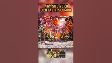 46% Sub Zero Brutality Combo Online