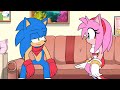 The wedding of sonic and amy  sonamy animation