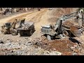 Caterpillar 992G Wheel Loader And Liebherr 984 Excavator Loading Dumpers - Sotiriadis/Labrianidis