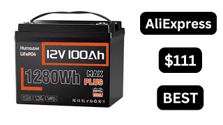 Elite $111 12V 100Ah LiFePO4 Battery | 100A BMS Power for RV, Marine &amp; Golf Cart on AliExpress 2025