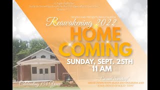2022 Homecoming Celebration-Theme: "It's Kingdom Building Time!"--Sun. Sept. 25th-Dr. Ella Busby