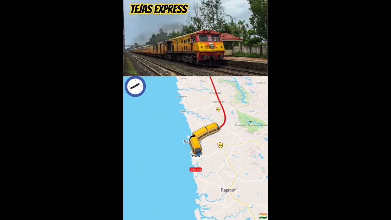 Tejas Express (Mumbai to Goa📍) 