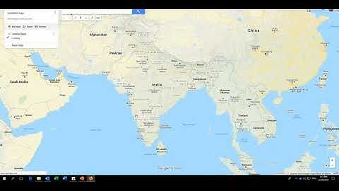Route (Road)Map Creation in Google Maps using Excel and KML files // Highway// Civil Engineering //