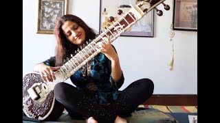 Valy - Pashtou Attani - Sitar Cover @OfficialValyMusic