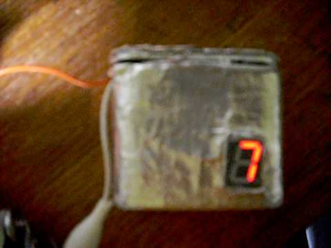 One digit decimal counter (binary to decimal)