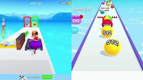 Twerk Race 3d 🆚 Ball Run 2048🌻🧿🌺New Levels Walkthrough Gameplay WD 99998