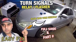 Turn signal dont work on Honda accord 2003 to 2007  Replace turn signal Relay / Flasher   #flasher