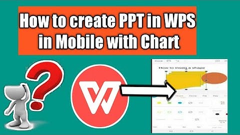 How to create PPT in WPS in Mobile with Chart