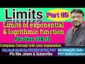 Limits of exponential and logrithmic function| Limits class 11|problem of limit
