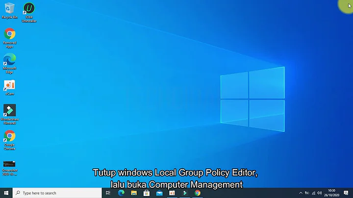 Local Users and Groups Tidak Terdapat pada Computer Management di Windows  [SOLVED]