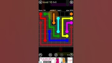 Flow Free 8x8 Level 10