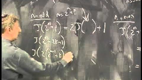 Arsdigita 02 (Discrete Mathematics) Lecture 10/20