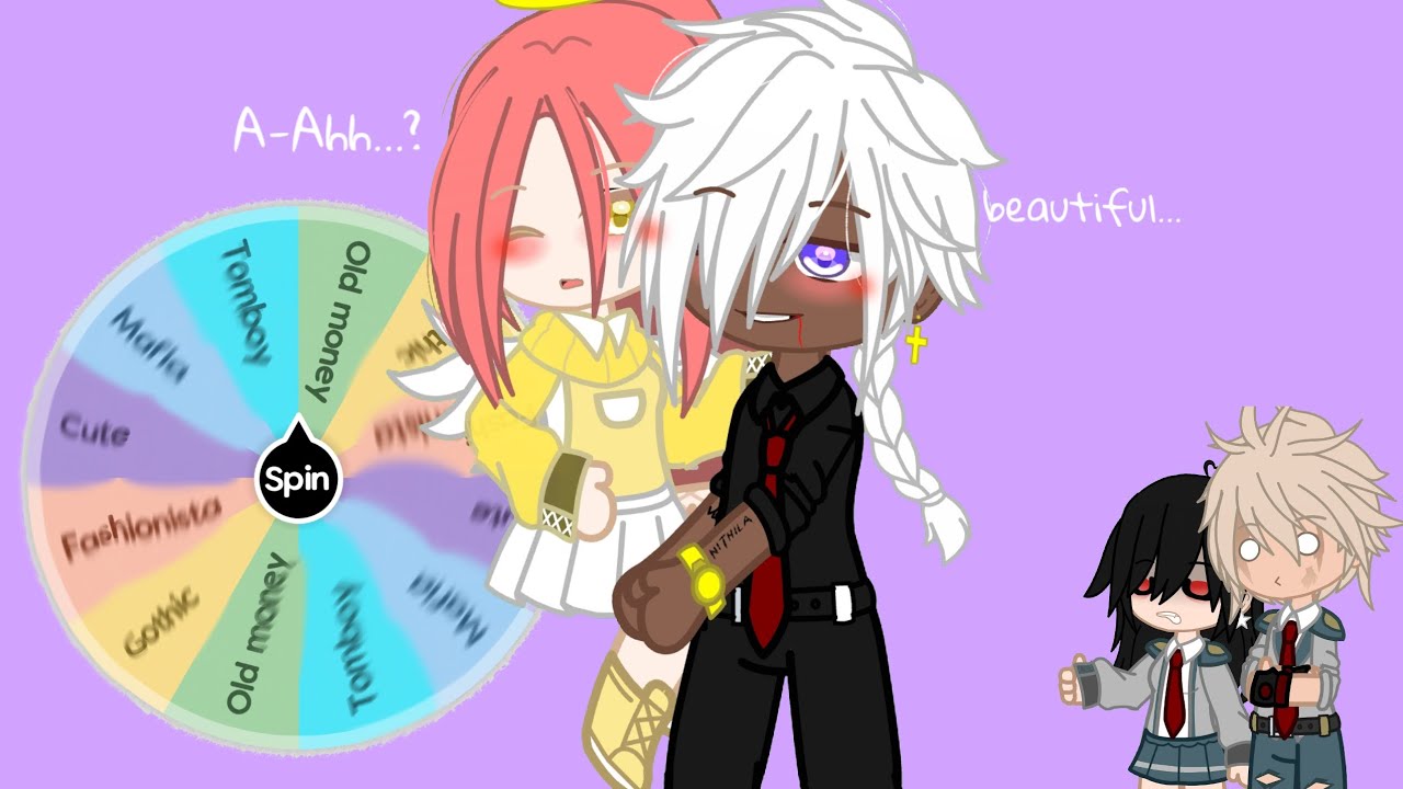 || Spin the wheel || Oc challenge || Besties to lovers edition || gacha oc challenge || GC ||