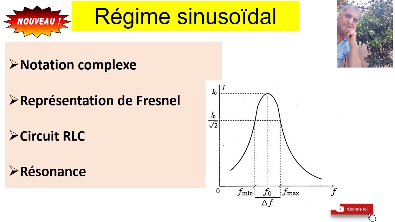 Courant alternatif : Résonance RLC