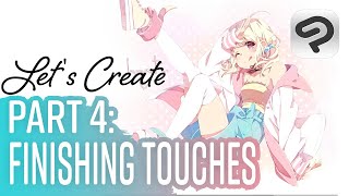 7 easy finishing touches for character art! | Inma R.