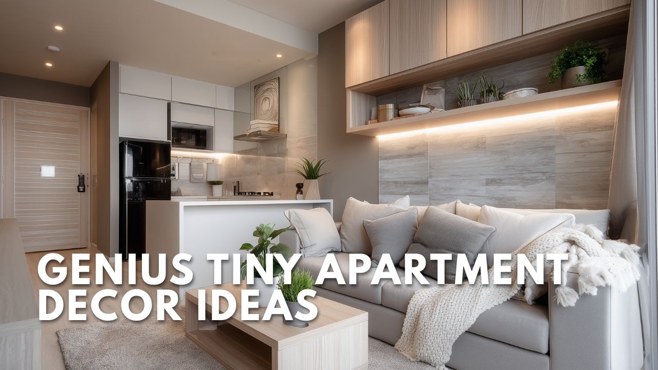 Genius Tiny Apartment Decor Ideas That Make Small Homes Feel Spacious ...