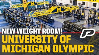 University of Michigan Olympic Strength Training | Weight Room Installation