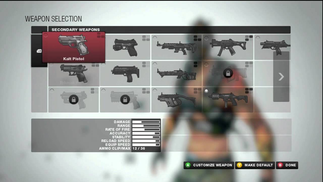 Brink Secondary Guns