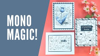 Elevate Your Crafting With Amazing Monochromatic Card Ideas