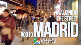 Night walk in Madrid _ Santa Ana to calle Fuencarral #010