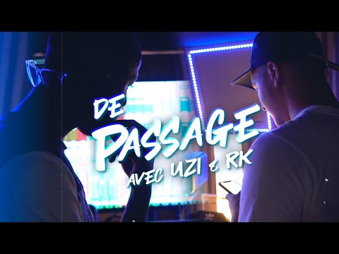 Youtube: De passage avec Uzi et Rk en studio : les coulisses du titre « Violet »