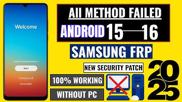 🔐 Samsung FRP Bypass 2025 — New Working Method | Android 15→16 | No PC | Step-by-Step 📘
