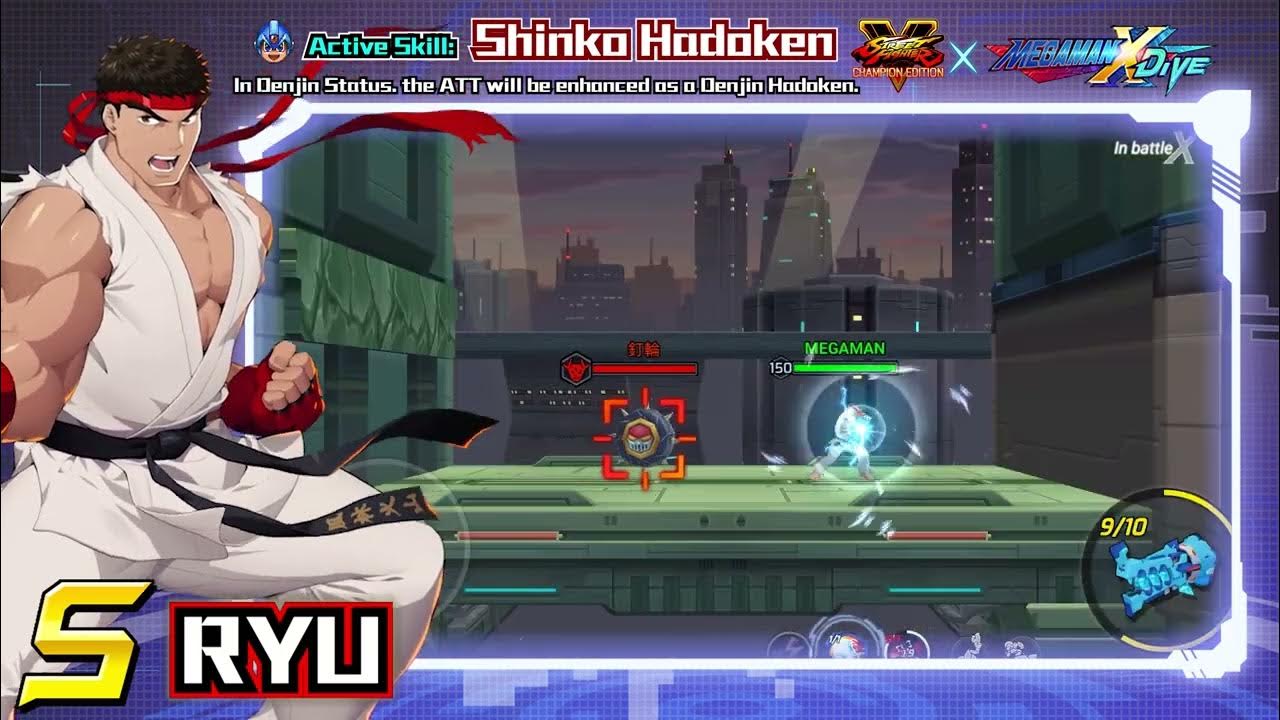 【MegaMan X Dive】RYU YouTube