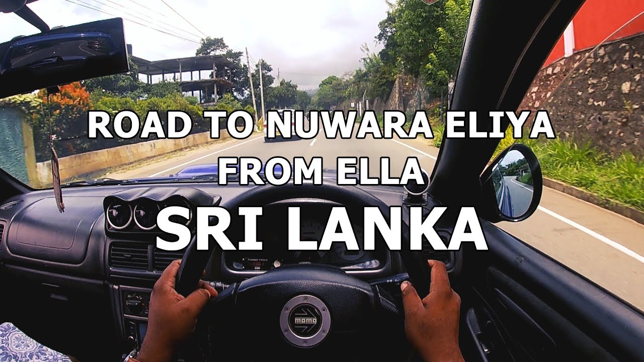 Road to Nuwara Eliya from Ella, Sri Lanka - SUBSCRIBE!! #travel