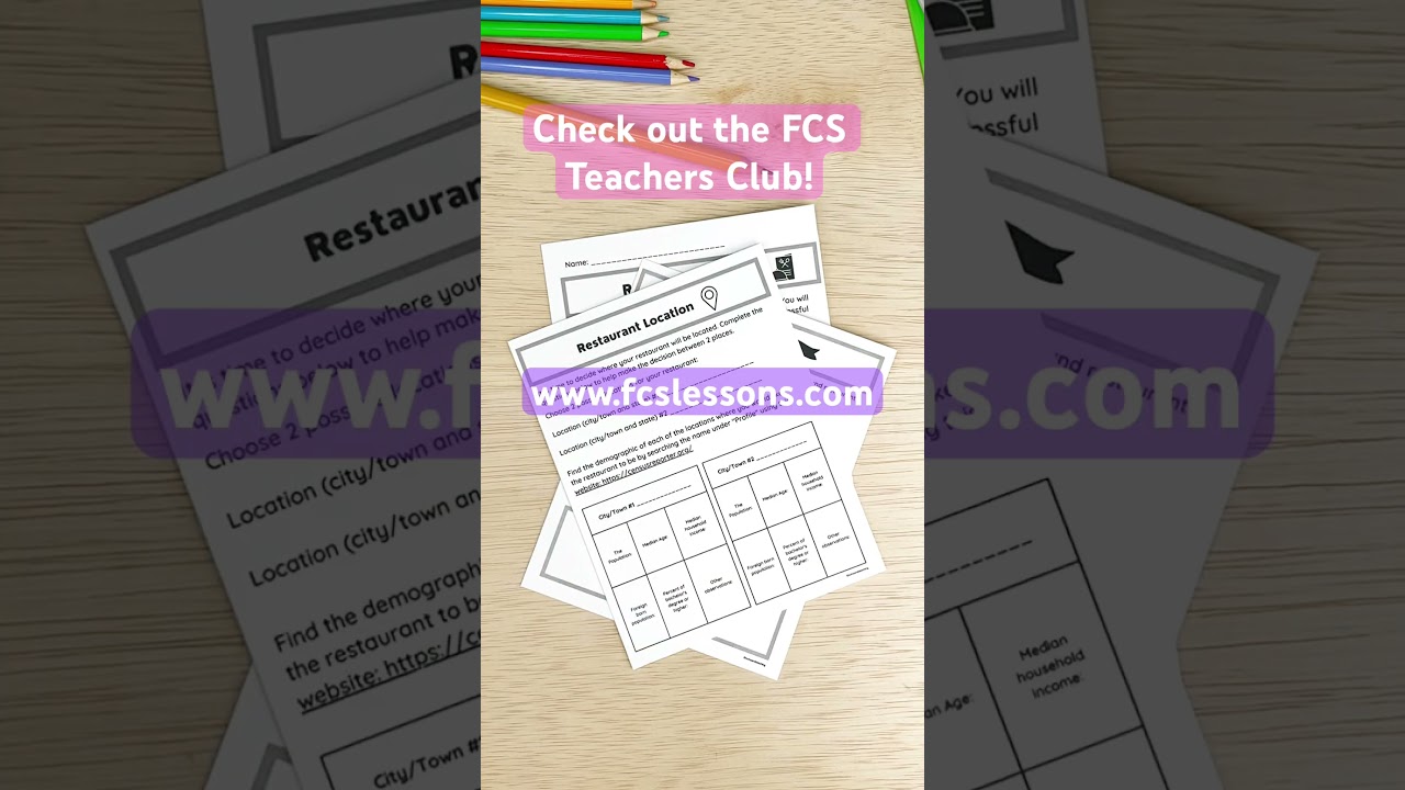 Family Consumer Science Teacher