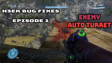 H3EK Bug Fixes Episode 1 Auto Turret Enemy To Player