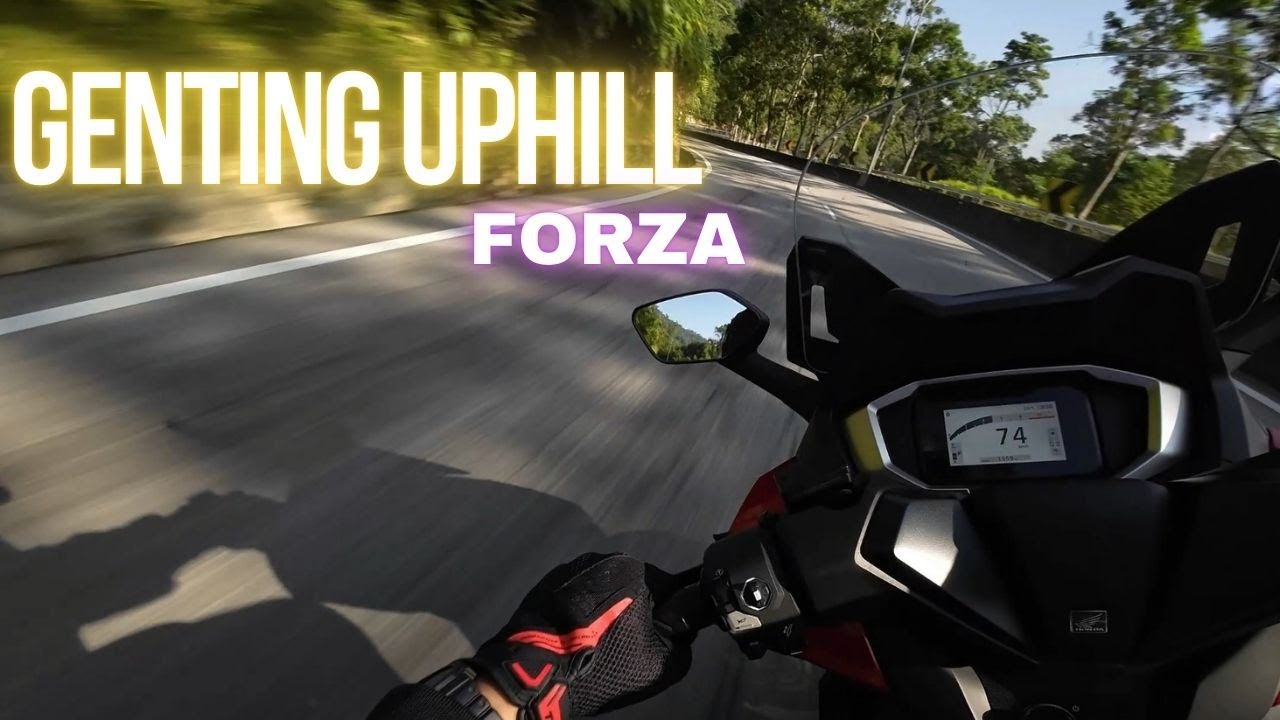 Naik Genting dengan Honda Forza NSS 2025 | DJI Action 3