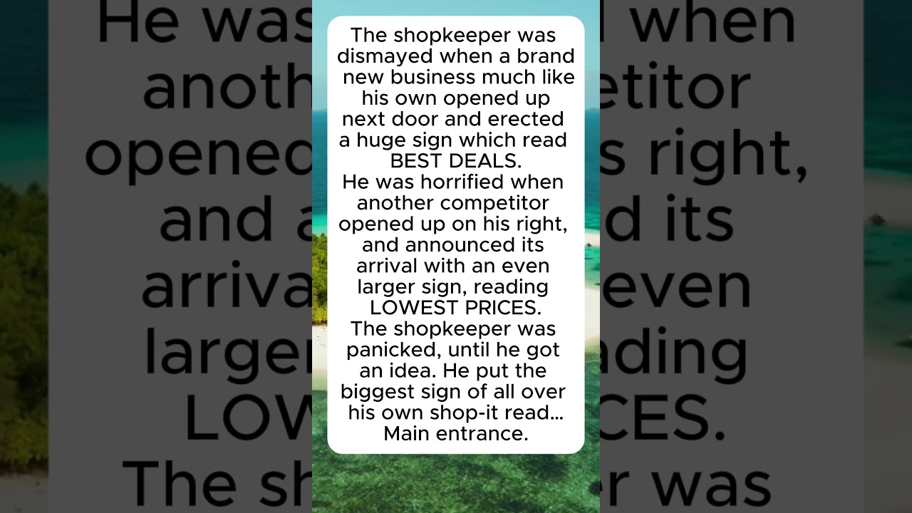 The Smart Shopkeeper 