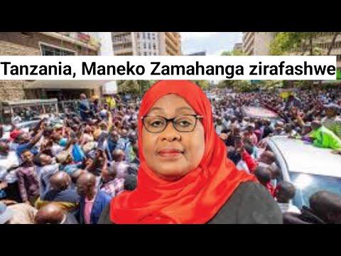 Tanzania Maneko Zafashwe Samia Agiye Gukora Akantu Aravunira Mumavi