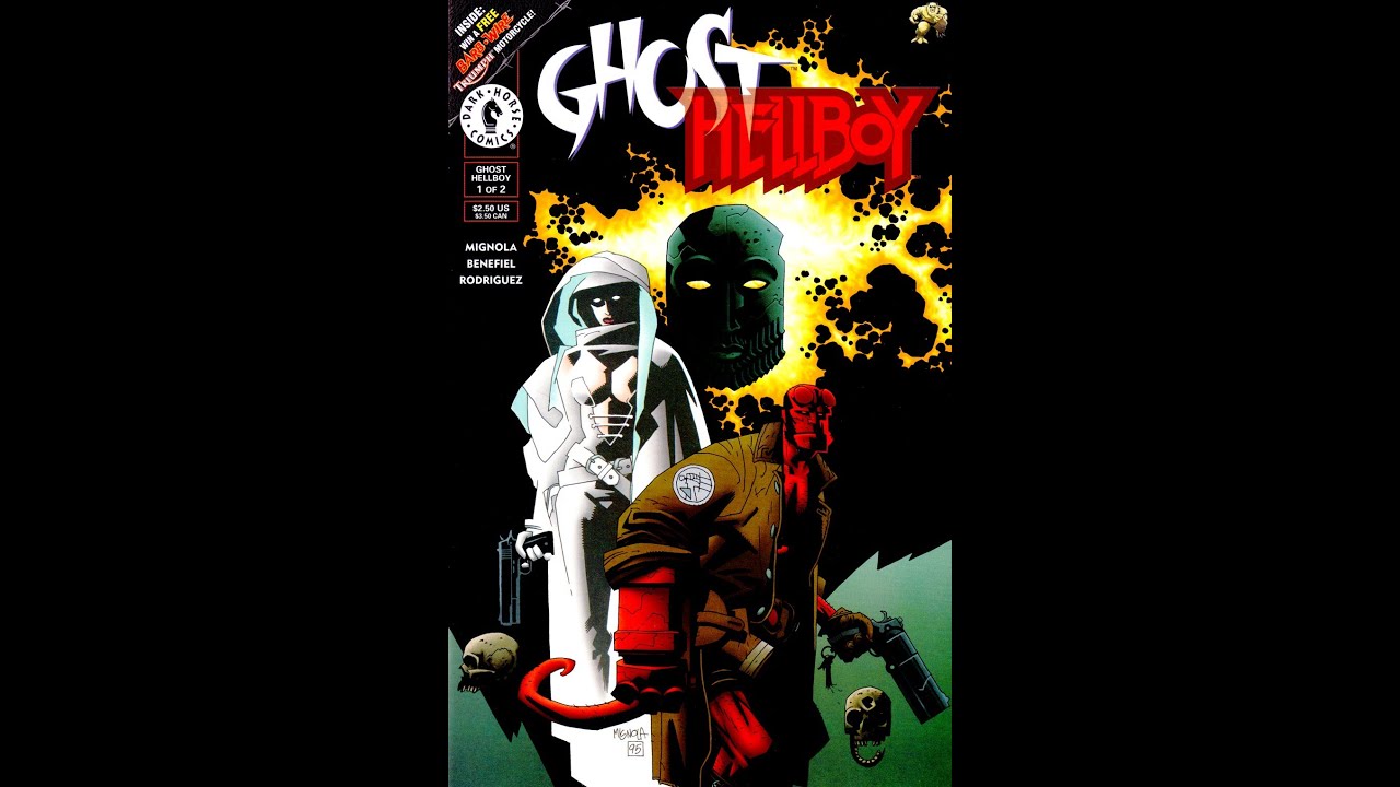 GHOST/HELLBOY SPECIAL#1 REVIEW. A Demon investigator make a spooky