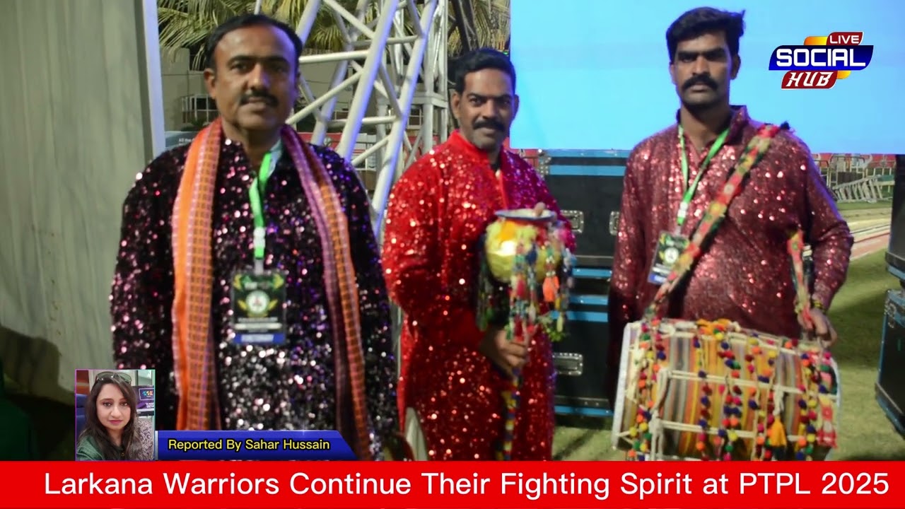 Larkana Warriors Continue Their Fighting Spirit at PTPL 2025