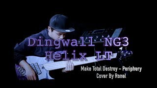 Periphery - Make Total Destroy Bass Cover Dingwall Ng3 Helix Lt