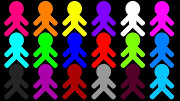 Stickman RTTB Run Race ASMR In Algodoo - Algicosathlon Day 48