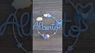 Fiocco Nascita Bimbo  #fiocconascita #handmade #fiocchinascita #tricotin #dettagli #details