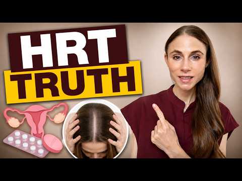 Menopause Hair Loss: Can HRT Help or Make It Worse? | Dermatologist Explains