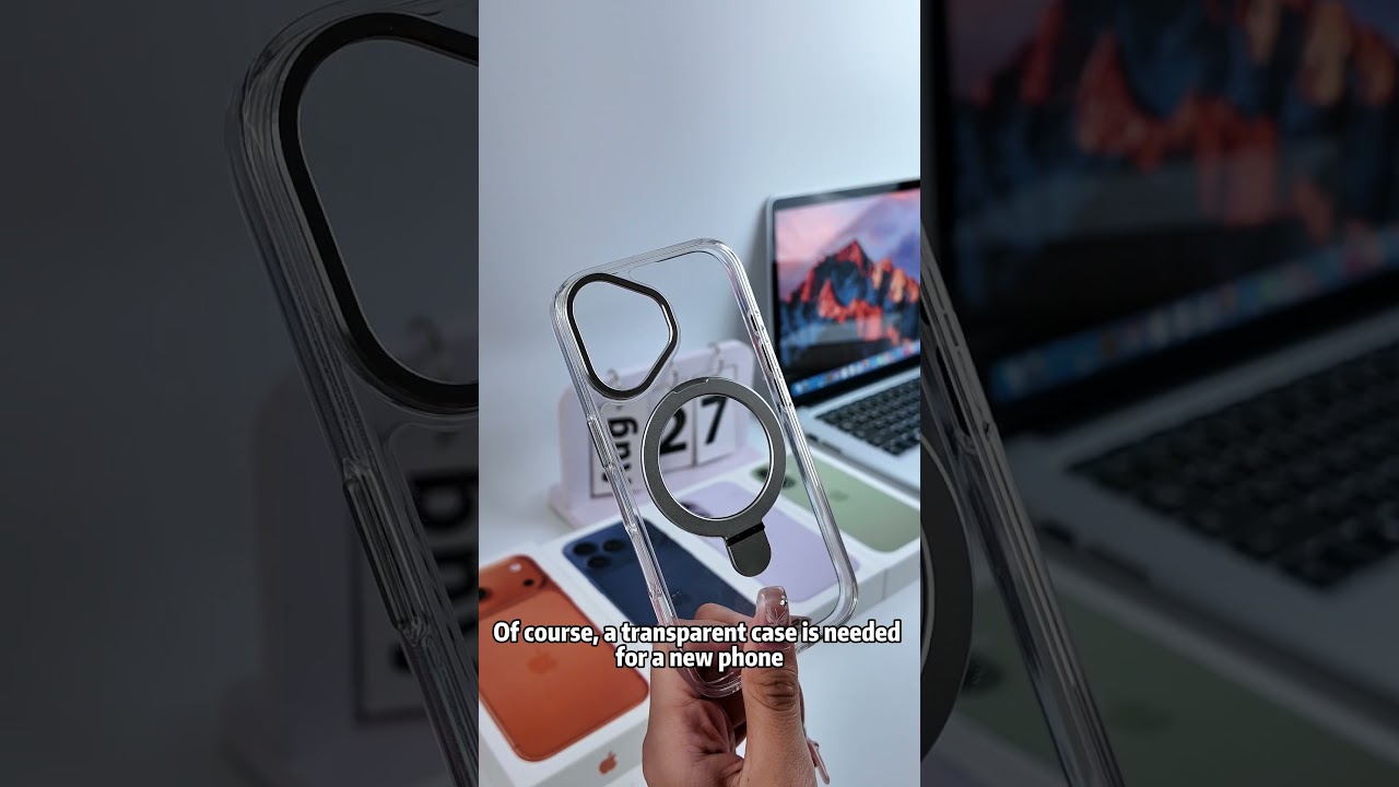 iPhone 17 Unboxing & Magnetic Stand Case | Hands-Free Viewing 