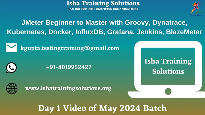 Day 1- Performance Testing Introduction. WhatsApp us on +91-8019952427 to enroll