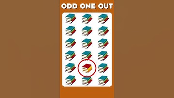 Find The Odd One Out - 39 #shorts #oddoneout  #findthedifference